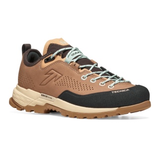 Tecnica Hiking Shoes Sulfur NBK WS (Approach, Nubuck Leather) 2025 brown Ladies